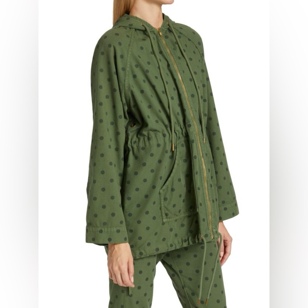 THE GREAT. The Long Polka Dot Jacket Size 1 Small - Picture 2 of 12